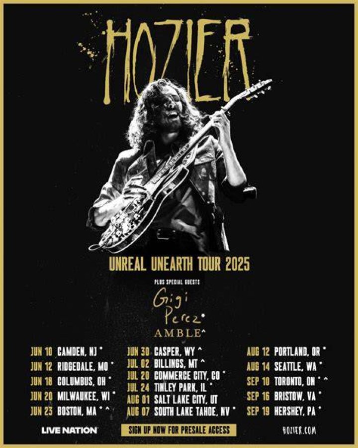 
Alternative to Ticketmaster? Fans look for Hozier Unreal Unearth Tour 2023 tickets on SeatGeek, StubHub 