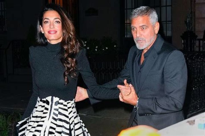 
George and Amal Clooney Celebrate 8-Year Wedding Anniversary During New York City Night Out 
