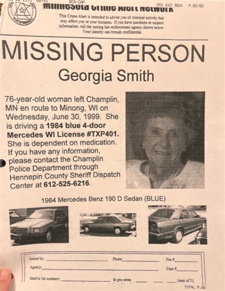 
Georgia Smith Missing, What Happened to Georgia Ann Smith? 