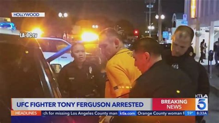 
Is Tony Ferguson In Jail? Arrest And Charge 